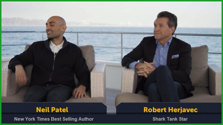 Invest in Startups with Shark Tank Star Robert Herjavec & Serial Entrepreneur Neil Patel